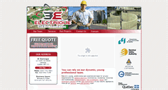 Desktop Screenshot of 3eelectrique.com